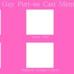 Gay Purr-ee Cast Meme meme