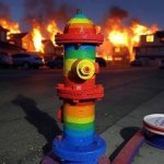 Pride Hydrant meme