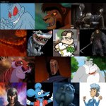 Disney Slasher Horror Movies and TV Shows Villains 17