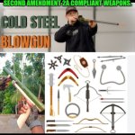 Funny | I WONDER WHO'S GOING TO MONOPOLIZE THE INSTRUCTION, LICENSING, CERTIFYING AND SUPPLYING THIS UP AND COMING INDUSTRY OF THE NEW SECOND AMENDMENT 2A COMPLIANT WEAPONS. YOU DON'T SUPPOSE THAT TOO WILL BE WHITEWASHED HUH?? INDIAN BOW AND ARROW, ABORIGINAL BOOMERANG, NINJA GEAR, INDONESIAN BAMBOO SHOOTING WEAPONS ALL TAUGHT BY SELF ACCLAIMED CERTIFIED BONDED AND INSURED EXPERT MASTER TRAINER WP. | image tagged in funny,2a,second amendment,gun control,gun laws,gun safety | made w/ Imgflip meme maker