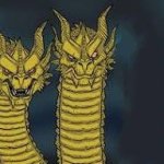 three headed dragon missing a head