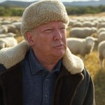 Donald Trump sheeple sheep sheepskin hat