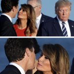 Justin trudeau melania Trump