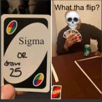 UNO draw 25 cards skull ?