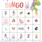 Mermaid bingo