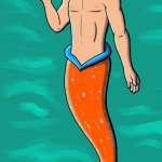 cute merman