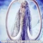 mammoth cursed comments meme