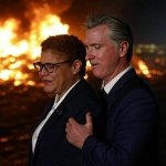 Mayor Bass & Governor Newsom fire