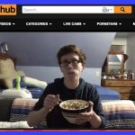 Scott The Woz eating cereal on pornhub GIF Template