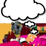 Zapp Brannigan dreaming then surrendering