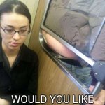 Assface | WOULD YOU LIKE A SECOND OPINION? | image tagged in assface | made w/ Imgflip meme maker