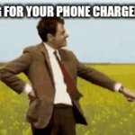 Phones be like | WAITING FOR YOUR PHONE CHARGED BE LIKE: | image tagged in gifs,waiting,phones | made w/ Imgflip video-to-gif maker