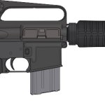 CAR-15 XM177E2 ''Commando'' / Colt Model 609(Re-Arranged)