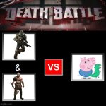 who winning? | image tagged in death battle | made w/ Imgflip meme maker