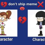 i don't ship those characters