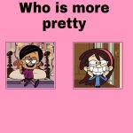 who is more pretty