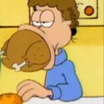 jon arbuckle turkey template