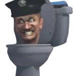 large police toilet