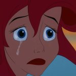 ariel crying