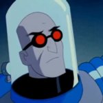 Mr freeze sad GIF Template