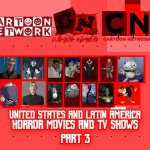 Cartoon Network USA and LA Horror Movies and TV Shows Villains 3