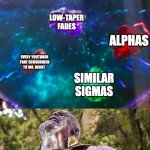 Thanos Infinity Stones | RIZZ; SKIBIDI; LOW-TAPER FADES; ALPHAS; EVERY YOUTUBER THAT SUBSCRIBED TO MR. BEAST; SIMILAR SIGMAS; COME TOGETHER TO CREATE THANOSSISM | image tagged in thanos infinity stones | made w/ Imgflip meme maker