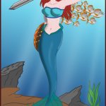 mermaid warrier