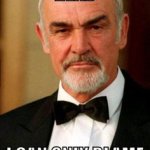 It's Jamie, Master Jamie!