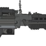 M60E4 / Mk 43 Mod 1(Re-Arranged)