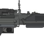 M60E4 with Foregrip(Re-Arranged)