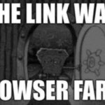 The link was bowser fart meme