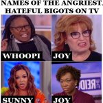 Whoopi, Joy, Sunny & Joy meme