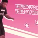 kill yourself now GIF Template