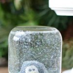 penguin snow globe