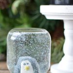 penguin snow globe