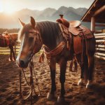 Horse standing