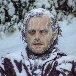 Jack Nicholson frozen