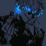 Gojo glow art