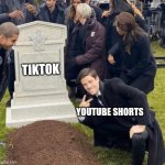 It happening | TIKTOK; YOUTUBE SHORTS | image tagged in grant gustin over grave | made w/ Imgflip meme maker