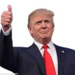 Trump thumbs up meme