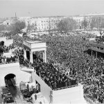 John F. Kennedy's inauguration crowd meme