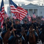 Cavalry Arrives at White House