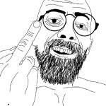 Wojak middle finger