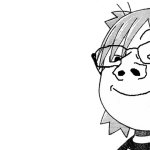 Yotsuba soyjak smiling