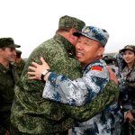 Chinese spy hug