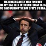 sigh of relief | TIKTOKKERS AFTER THEY FIND OUT THE APP HAS BEEN EXTENDED FOR AN EXTRA 90 DAYS DURING THE DAY OF IT'S US BAN: | image tagged in sigh of relief,relief,memes,tiktok | made w/ Imgflip meme maker