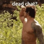 Discord dead chat Zyzz GIF Template