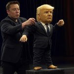 Donald Trump Elon Musk #elonald Puppet marionette strings