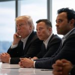 Donald Trump, Elon Musk, Vivek Ramaswamy oligarchy tech lords