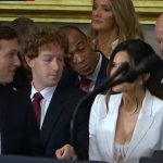 Zuckerberg looking at boobs template